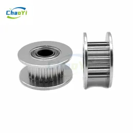 3D Printer Parts 2GT 20 Tooth Tensioner Bore 3/4/5/6/8mm Idler For Belt Width 6/9/10/12/15mm Synchronous Timing Pulley 20Teeth