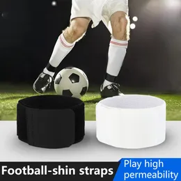 1 Paar Shin Guard bleibt gut, elastischer Dehnungsfixierende Sport Shin Guard Feste Verband Bänder Shin Guard -Gurte für Fußball