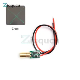 3-5 V Laser Module 6mm Green dot/slot/reticle Adjustable Focal Length 520nm Diameter Miniature Small Green Laser head Module