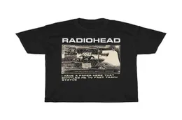 Radiohead T -Shirt Männer Mode Sommer Baumwolle T -Shirts Kinder Hip Hop Tops Arctic Monkeys Tees Frauen Tops Ro Boy Camisetas Hombre T2204581815