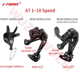 LTWOO 9V 10V 11V 12 Speed ​​Wheerilleurs Trigger GroupSet A5 A7 AX A13 Shifter 1x9/1x10/1x11/1x12/1x12S SL+RD Kit dla Sram Shimano