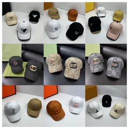 2024 Designer Hat Herr Mens Womens Caps Baseball Cap Luxury Designer Ball Caps Fashion Women Hatts Hat Caps Casquette Luxe Ball Caps G V P F B Letter Combination Mönster