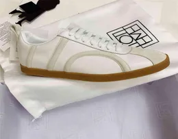 Отсуть обувь меньшинство Toteme German Training White Shoe Sheecking Swecking Flat Bteep Breate Head Lace Up Sports and Leisure Boar7567294