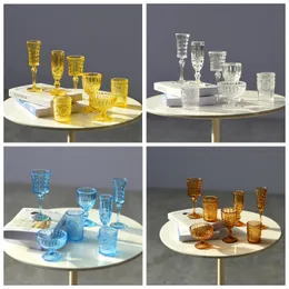 1/6 Scala Mini Champagne Glass Water Cup, Miniature Doll House Wine Toys Table Table Doys for Barbies Bambole Accessori