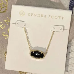 여성 디자이너 Kendrascott Jewelry KS 목걸이 타원형 여성 목걸이 여성 목걸이 패션 클래식 레이디스 목걸이 선물 선물