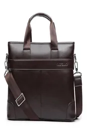 أزياء حقيبة اليد حقيبة الرجال Men039S Business Bag Bage Pu Leather Leather Laptop Bag Bag Male Shouler Messager Bags Men Bags4351736