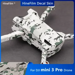Drones DJI Mini 3 Pro Drone Çıkartma Derileri DJI Mini3 Pro Premium Sticker Antiscratch Kapak Koruyucu Kılıf