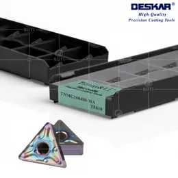 Desk% 100 Orijinal WNMG08 TNMG16 CNMG12 SNMG12 Ma MS MM TF618 CNC Torna Kesici Kesme Dönüş Araçları Sertleştirilmiş Çelik Ekler