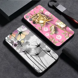 Samsung Galaxy S22 Ultra S20 Fe S21 Plus S10 Lite Note 20 S9 S8 10 S10E Black Bumper Phone Cover Abstract Art Art의 사례