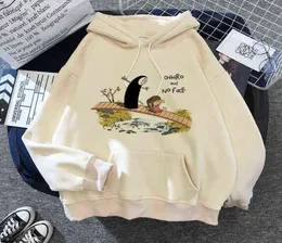 Kawaii Anime Funny Cartoon Studio Ghibli Totoro Capuzes Sorto Homens Harajuku Top Pullover Sportwear Casual Capuz quente Y13663588