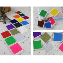 Schöne 15 Farben in zufälligen Ink Pad handgefertigtes Tintenstempel Stempelstempel Scrapbooking lustige Arbeiten