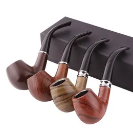 Nya lådor rökrör för cigarettuppsättning grossist Silkpåse Hammer Portable Men's Pipe