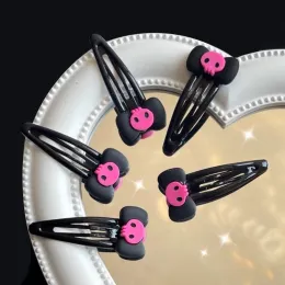 Bågar Barrettes Hårnål Bågar Hårklämma Skull Bobby Pins JK Hair Clip