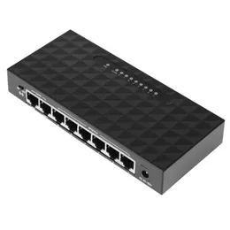 10/100/1000 ميغابت في الثانية 8 منفذ شبكة Gigabit Switch Gigabit Ethernet Network Switcher RJ45 LAN HUB عالية الأداء Ethernet EU SLAP