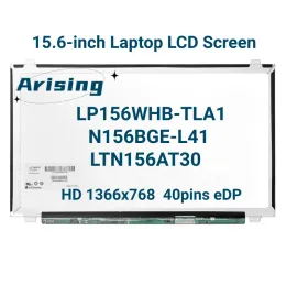 Skärm 15.6 -tums Laptop -skärm LP156WHBTLA1 FIT N156BGEL41 NT156WHMN10 LTN156AT30 LTN156AT35 B156XW04 V.6 HD1366X768 LCD Display