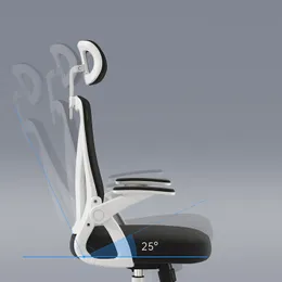 Cadeira de escritório giratória cadeira traseira travesseiro backrest cadeira ergonômica conferência reclinável conferência sillas jogadores inveio gratis jogador de jogador