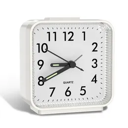 Oria Analog Alam Clock Bedside Alam Clock Classic Small Clock Portable Children Desk Despertador 4色ホーム旅行用