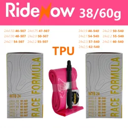 RideNow TPU Bike Inner Tube Tire MTB Bike Camera 24 inch 507/540 24x1.5 1.75 1.9 2.0 2.1 2.2 2.3 2.4 2.5 Fold Bicycle Tyre pneu