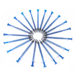 100pcs/ Lab Supplies 1ml Plastic Disposable Injector Syringe For Refilling Measuring Nutrient Tools Feeding Mixing Liquids No Needles 11 LL