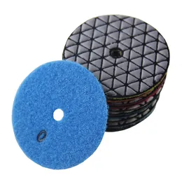 3"/4" Diamond Dry Polishing Pad Grit 1#-6# Flexible Sanding Disc Resin Bond For Granite Marble Stone Ceramic Grinding Abrasiv