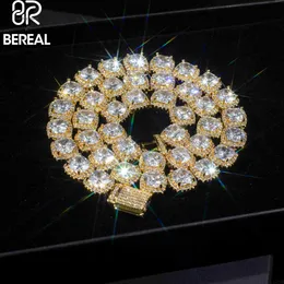 10 mm 8 VVS Moissanite Bransoletka łańcucha tenisowa