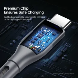 GTWIN PD 65W USB C do USB C Kabel Szybkie ładowarka przewód przewód przewód USBC TEPC-C Szybkie ładowanie Kabel dla MacBooka iPad Xiaomi