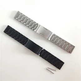 Banda di orologi in metallo in titanio 22 mm per Ticwatch Pro 3 Ultra GPS Strap per Ticwatch GTX S2 E2 Braccialette Bracciale Cintura di sostituzione