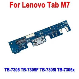 USB充電ポートコネクタチャージドックボードLCDマザーボードフレックスケーブルレノボタブM7 TB-7305 TB-7305F TB-7305I TB-7305X