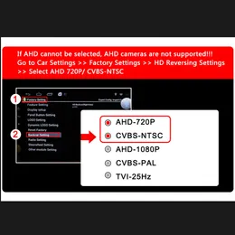 SMARTOUR 170 DECTER AHD 1280X720P CBVS 골든 낚시 리어 뷰 백업 카메라 카메라 자동차 반전 카메라 안드로이드 플레이어