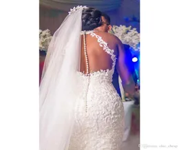 2022 luxuriöse Perlenkristalle Brautschleier Spitze Tüll Hochzeitszubehör funkelnde Mode Kopfbedeckungen ZJ4196810839