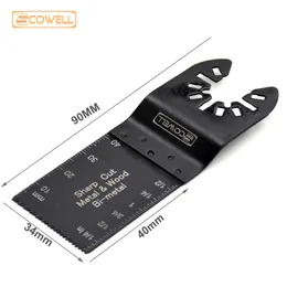 SCOWELL 10 pacchetto HCS HSS BIMETAL Impiego oscillanti lame multipli con segatura utensile Macchine a disco di taglio in metallo in legno Macchine fai -da -te