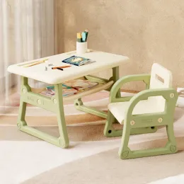 Пластиковые кресла набор детского игрушечного стола в детском саду обучение и покраска стол долговечный easytoclean
