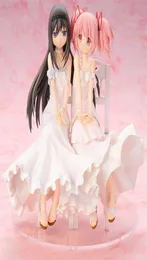 Anime Puella Magi Madoka Magica Akemi Homura Kaname Madoka Piękna posąg dziewcząt Figurka Q0722222241662106