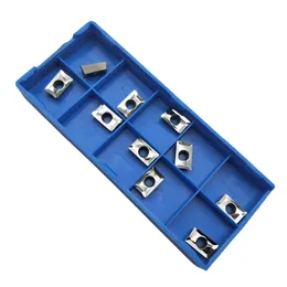 10pcs APKT 1003PDFR- MA H01 CNC Inserto per la fresatura in carburo per alluminio Strumenti per il tornio in carbide Frecing Strumenti di rotazione in legno