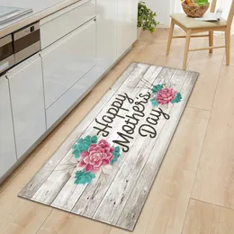Tappeto per pavimenti cucina in legno cucina per cucina per casa ospite soggiorno per bambini decorazioni per bambini corridoio porta bagno porte non tocco