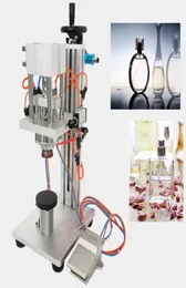 High quality pneumatic perfume capping machine cosmetic spray bottle screw cap sealing machine perfume cap crimping machine4185327