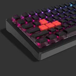 Zubehör 165 Tasten Puddingschlüsselkaps PBT OEM -Profil benutzerdefinierte Keycap Double Shot Backligit mit Puller für 61/87/104/108/84/100/98/96 Tastatur