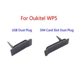 Oukitel WP5 için Orijinal Type-C Şarj Fişi USB Şarj Port Koruyucu Kapak Sim Kart Yuvası Toz Fişi