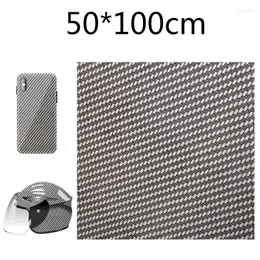 Window Stickers 1pc PVA Hydrographic Film Carbon Fiber Water Transfer Home Decoration Immersion Sticker Process 50 100cm