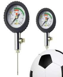 Air Pressure Gauge Ball Meter Basketball Football Volleyball Stainless Steel Barometer Tools Air Regulator Pressure Measure Tool9316006