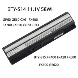 Baterie bateria laptopa BTYS14 11,1 V 5,2AH 58 WH dla MSI GE60 GE70 2PE MS16GF MS16GC MS16GD