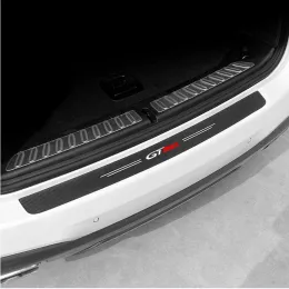 Bildekorativa klistermärken Tail Trunk Door Sill skyddsfilm för Peugeot GT GTLINE 407 607 508 3008 208 308 307 308 206 4008 207