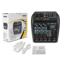 Scheda Audio V300 Pro Bluetooth 4.0 Con Riduzione Del Rumore – Mixer Portatile Per Streaming Live, Registrazione E Karaoke - Foto 1