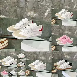 Isabel Paris Marant Spor Sneaker Tasarımcı Ayakkabı Markası Ami Ayakkabı Beth Kavrama Kayışı Düşük Top Beth Deri Soporluklar Moda Tasarımcısı Isabel Mens Trainers Boyut 35-40 101