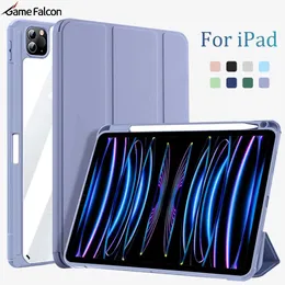 Tablet PC Case BASS Case per iPad 10 9 9th 10th Generation Pro 11 12.9 5th 2022 Funda per iPad Air 5 4 3 Mini 6 7th 8th 10.2 10.9 Accessori di copertura 240411