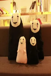 30 cm Spirited Away No Face Plush Toys fylld mjuk tecknad anime kudde kudde bomullsdockor leksaker för sovande dator baby gåva 9576701