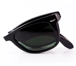 Folding Solglasögon Kvinna toppkvalitet Mens Designer Sun Glasses 4105 Sport Kör Fashion Beach Summer Shades UV400 Protection GLA8192081