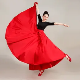 Costume da dança folclórica chinesa Mongólia Salia de dança Mulher Salia Flamenco Espanhola para Vestido de Prática Cigana