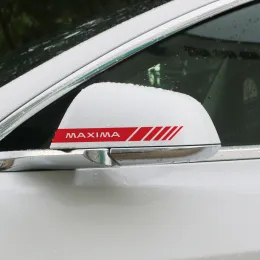 För Nissan Qashqai Micra Juke Leaf Altima Maxima Murano Note Patrol Pulsar Rogue Sentra Sylphy Car Rearview Mirror Diy Stickers