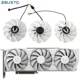 Pads DIY Cooling Fan Alternativ ZTA30800K10P GA92S2U CF9015H12S för Zotac GeForce RTX 3080 3080TI Trinity OC White Edition GPU Fan